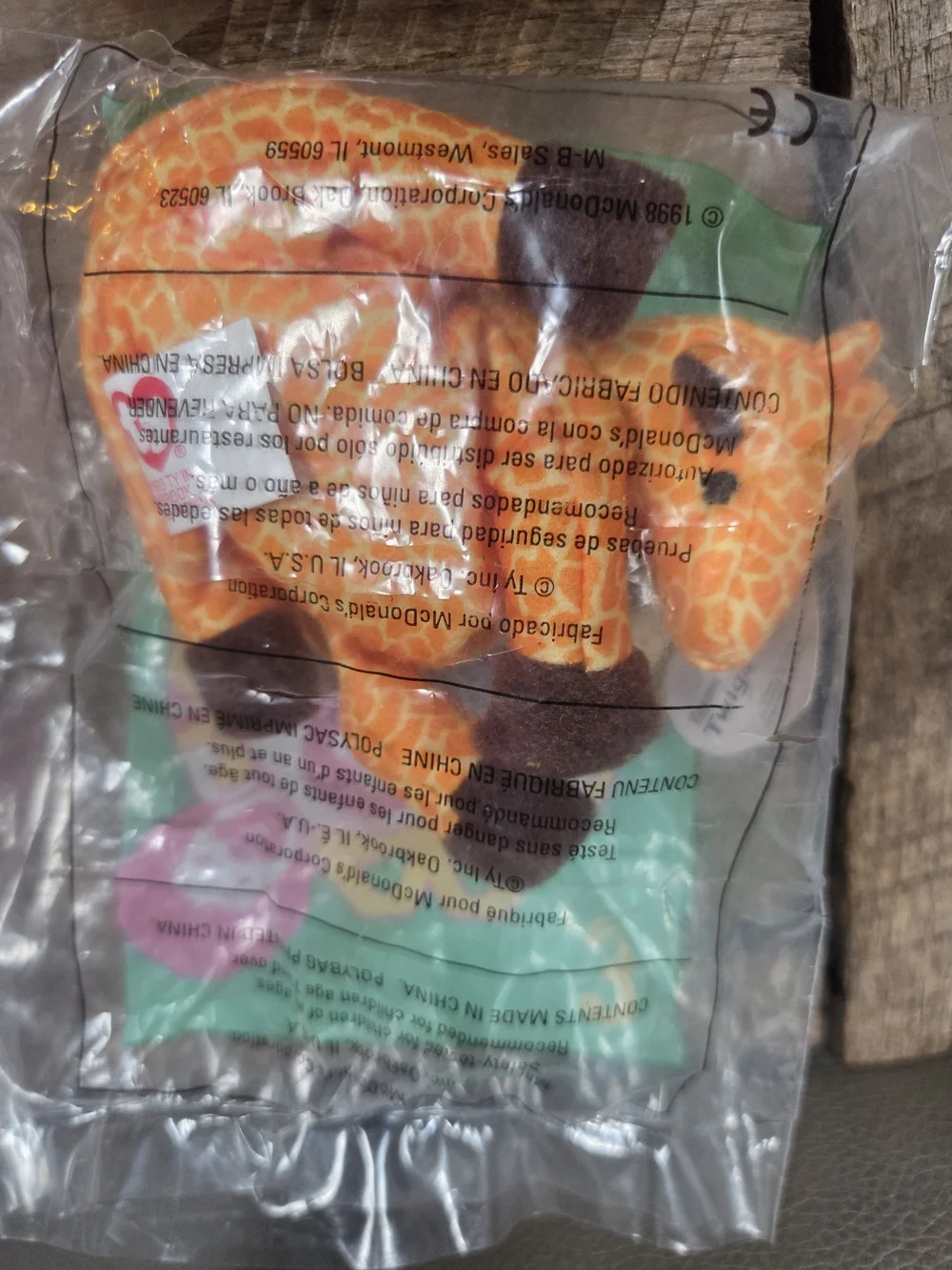 Vintage Lot Of 9 Ty Beanie Babies McDonald's Collectibles (Packaged) Bin Q